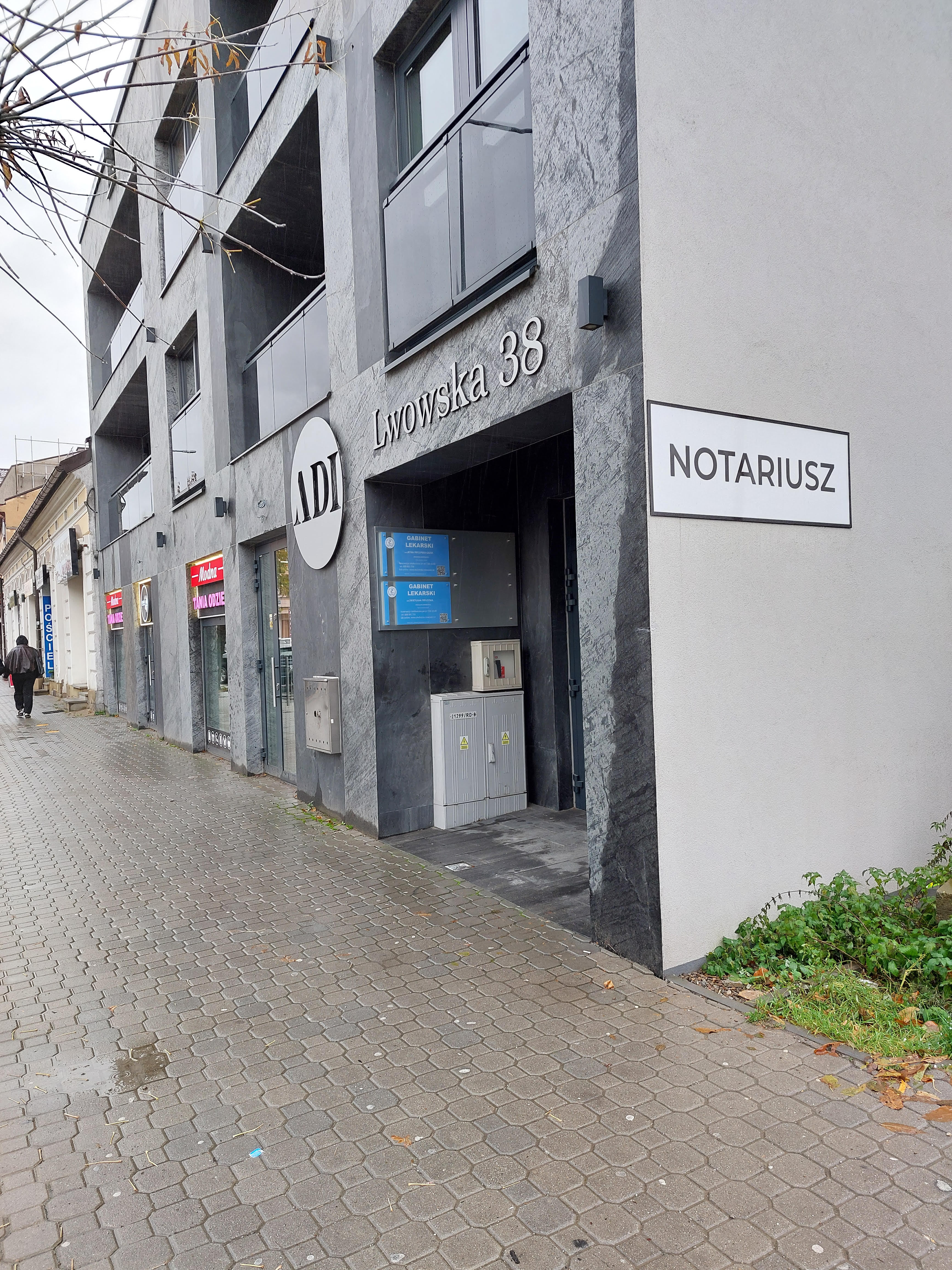 Budynek kancelarii notarialnej w Nowym Sączu